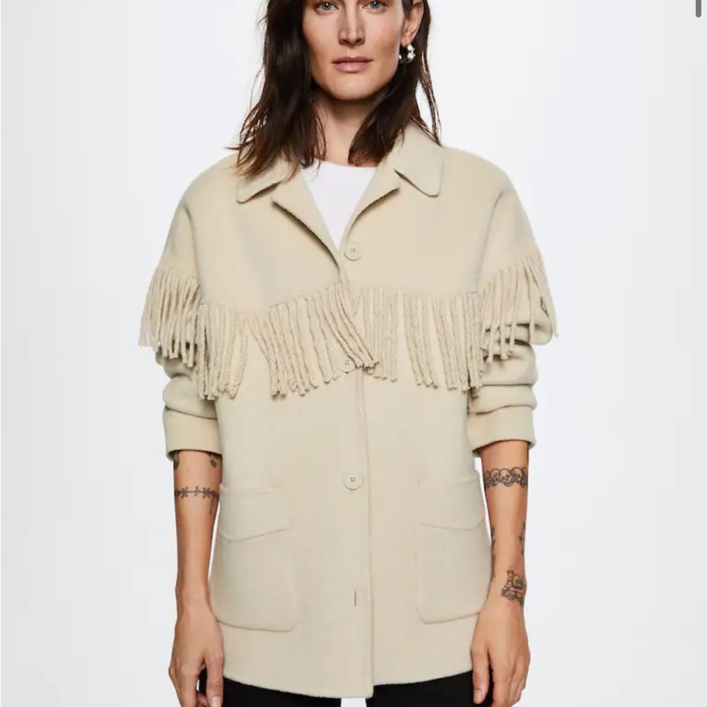ISO Mango Fringe Jacket